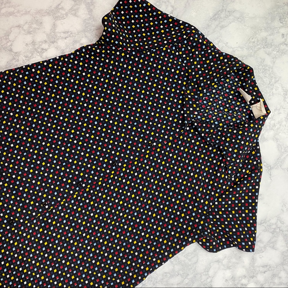 Vintage 90’s Maternity Multicolor Black Shirt